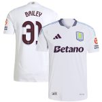 AVFC aston villa adidas away authentic shirt 2024-25 with bailey 31 cup printing Collection | Official Aston Villa Kits and Apparel