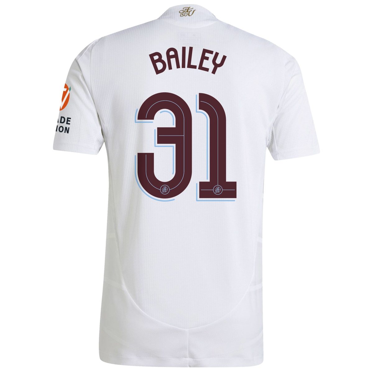 AVFC aston villa adidas away authentic shirt 2024-25 with bailey 31 cup printing Collection | Official Aston Villa Kits and Apparel