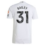 AVFC aston villa adidas away authentic shirt 2024-25 with bailey 31 printing Collection | Official Aston Villa Kits and Apparel