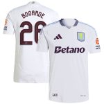 AVFC aston villa adidas away authentic shirt 2024-25 with bogarde 26 cup printing Collection | Official Aston Villa Kits and Apparel