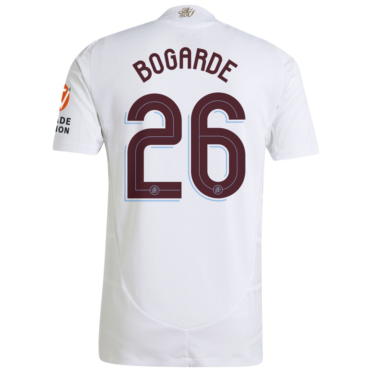 AVFC aston villa adidas away authentic shirt 2024-25 with bogarde 26 cup printing Collection | Official Aston Villa Kits and Apparel