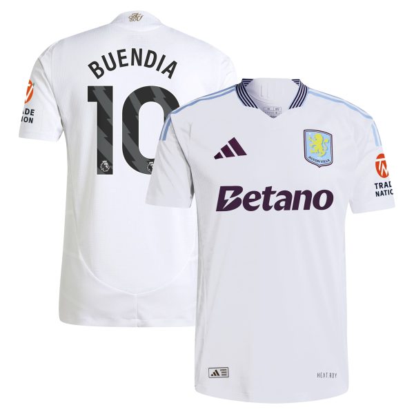 AVFC aston villa adidas away authentic shirt 2024-25 with buendia 10 printing Collection | Official Aston Villa Kits and Apparel