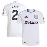 AVFC aston villa adidas away authentic shirt 2024-25 with cash 2 printing Collection | Official Aston Villa Kits and Apparel