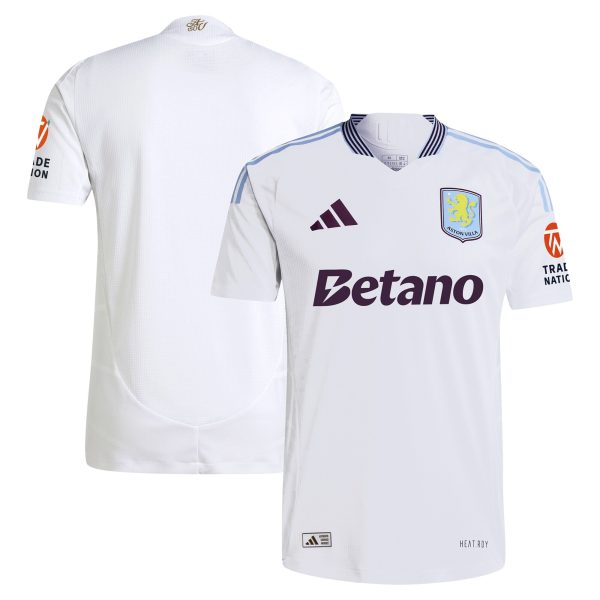 AVFC aston villa adidas away authentic shirt 2024-25 with custom printing Collection | Official Aston Villa Kits and Apparel