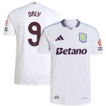 AVFC aston villa adidas away authentic shirt 2024-25 with daly 9 cup printing Collection | Official Aston Villa Kits and Apparel