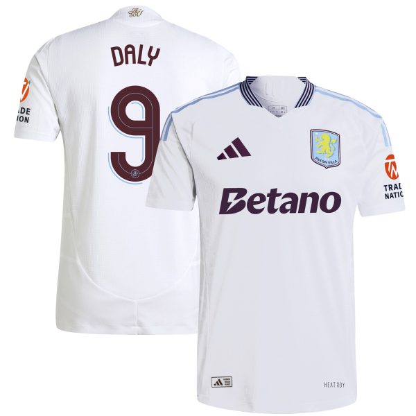 AVFC aston villa adidas away authentic shirt 2024-25 with daly 9 cup printing Collection | Official Aston Villa Kits and Apparel