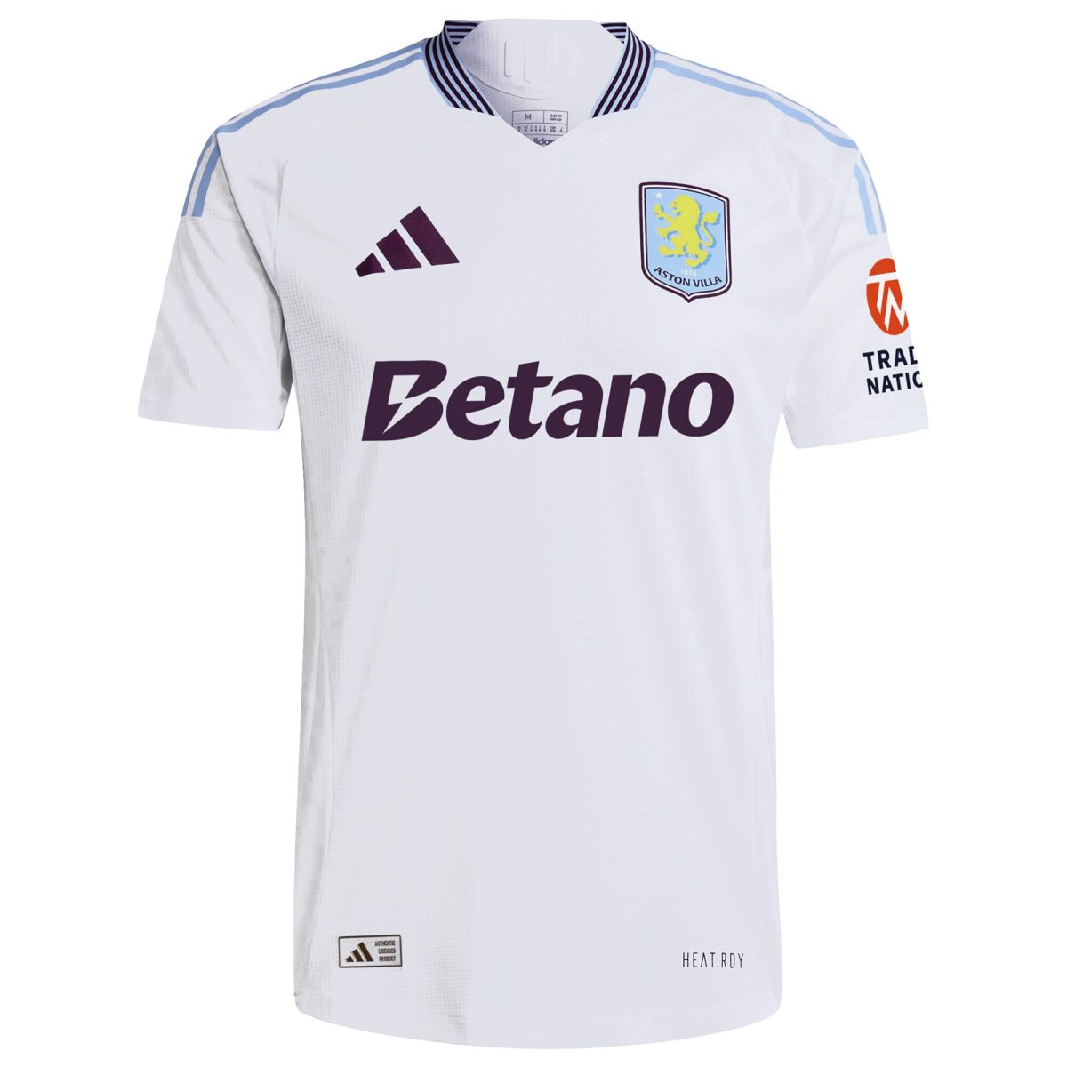 AVFC aston villa adidas away authentic shirt 2024-25 with diego carlos 3 cup printing Collection | Official Aston Villa Kits and Apparel