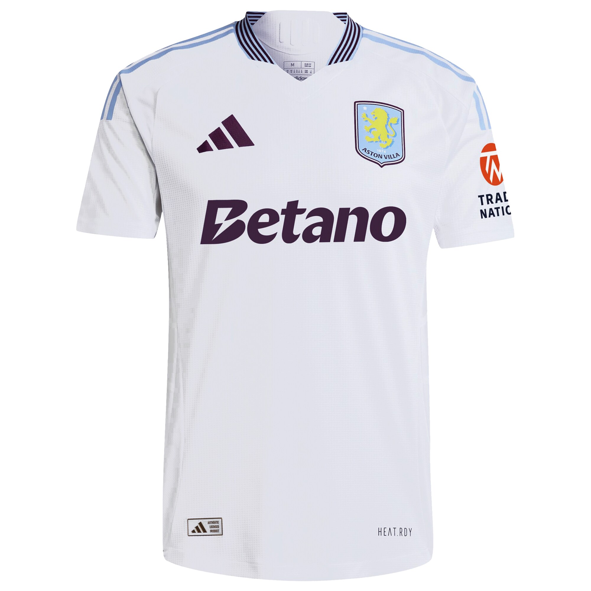 AVFC aston villa adidas away authentic shirt 2024-25 with diego carlos 3 cup printing Collection | Official Aston Villa Kits and Apparel
