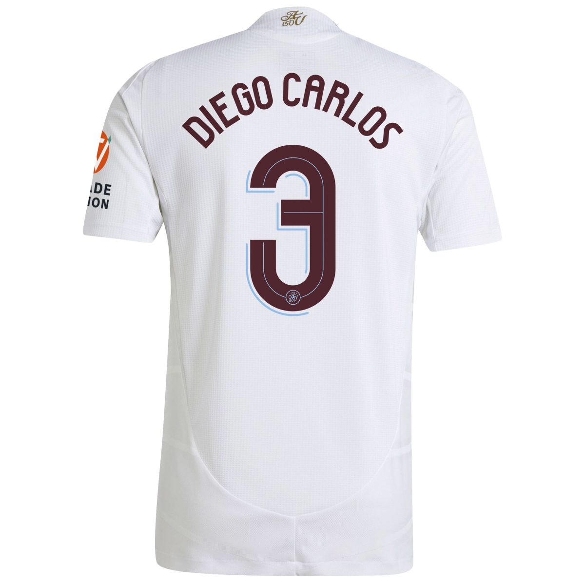 AVFC aston villa adidas away authentic shirt 2024-25 with diego carlos 3 cup printing Collection | Official Aston Villa Kits and Apparel