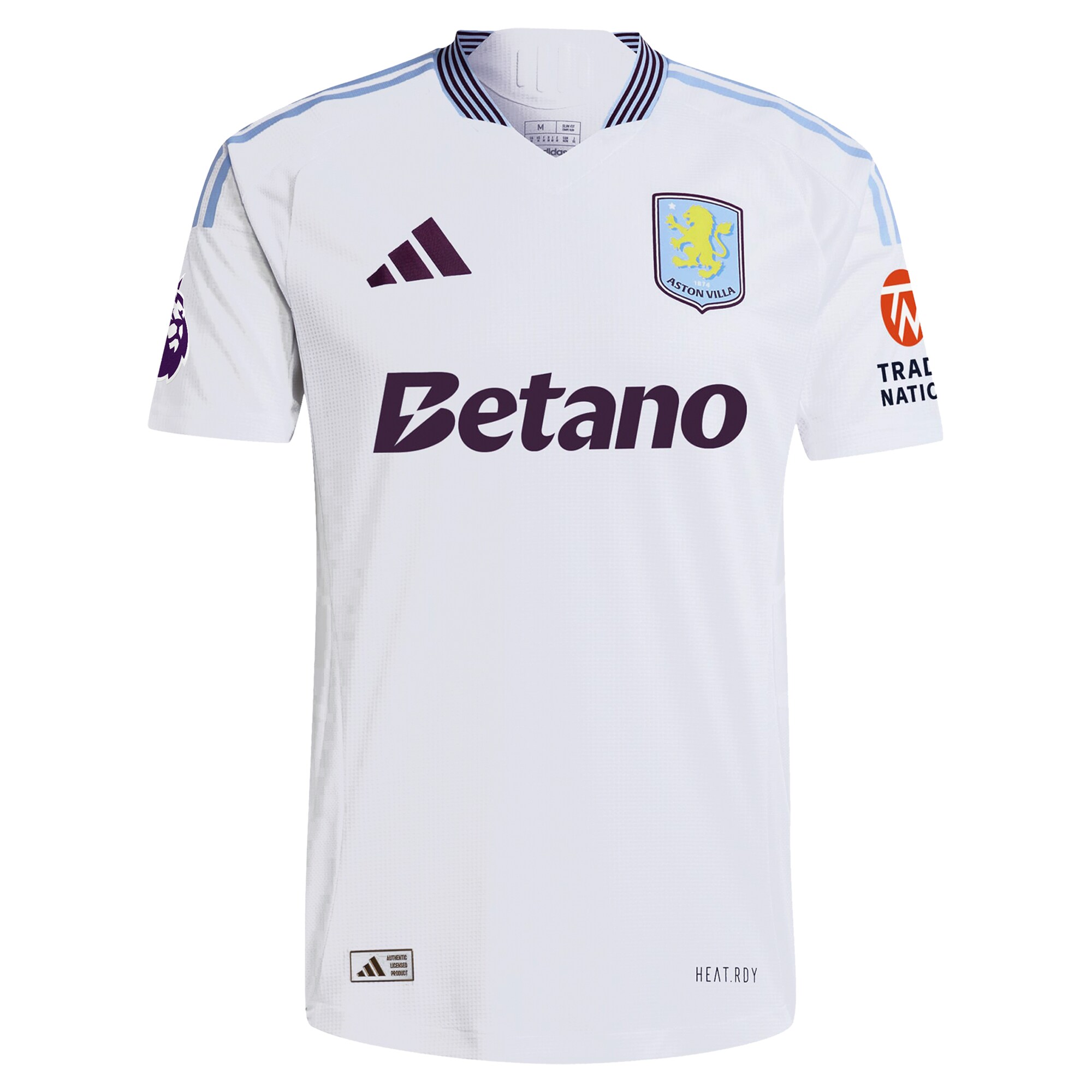 AVFC aston villa adidas away authentic shirt 2024-25 with gabi nunes 28 cup printing Collection | Official Aston Villa Kits and Apparel