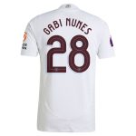 AVFC aston villa adidas away authentic shirt 2024-25 with gabi nunes 28 cup printing Collection | Official Aston Villa Kits and Apparel