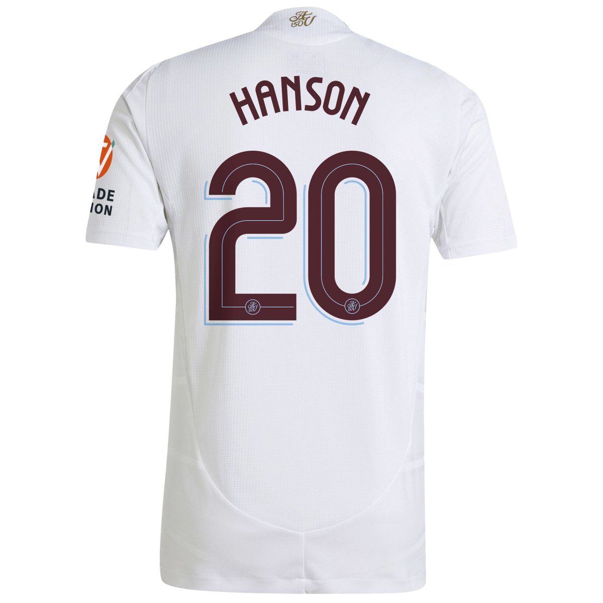 AVFC aston villa adidas away authentic shirt 2024-25 with hanson 20 cup printing Collection | Official Aston Villa Kits and Apparel