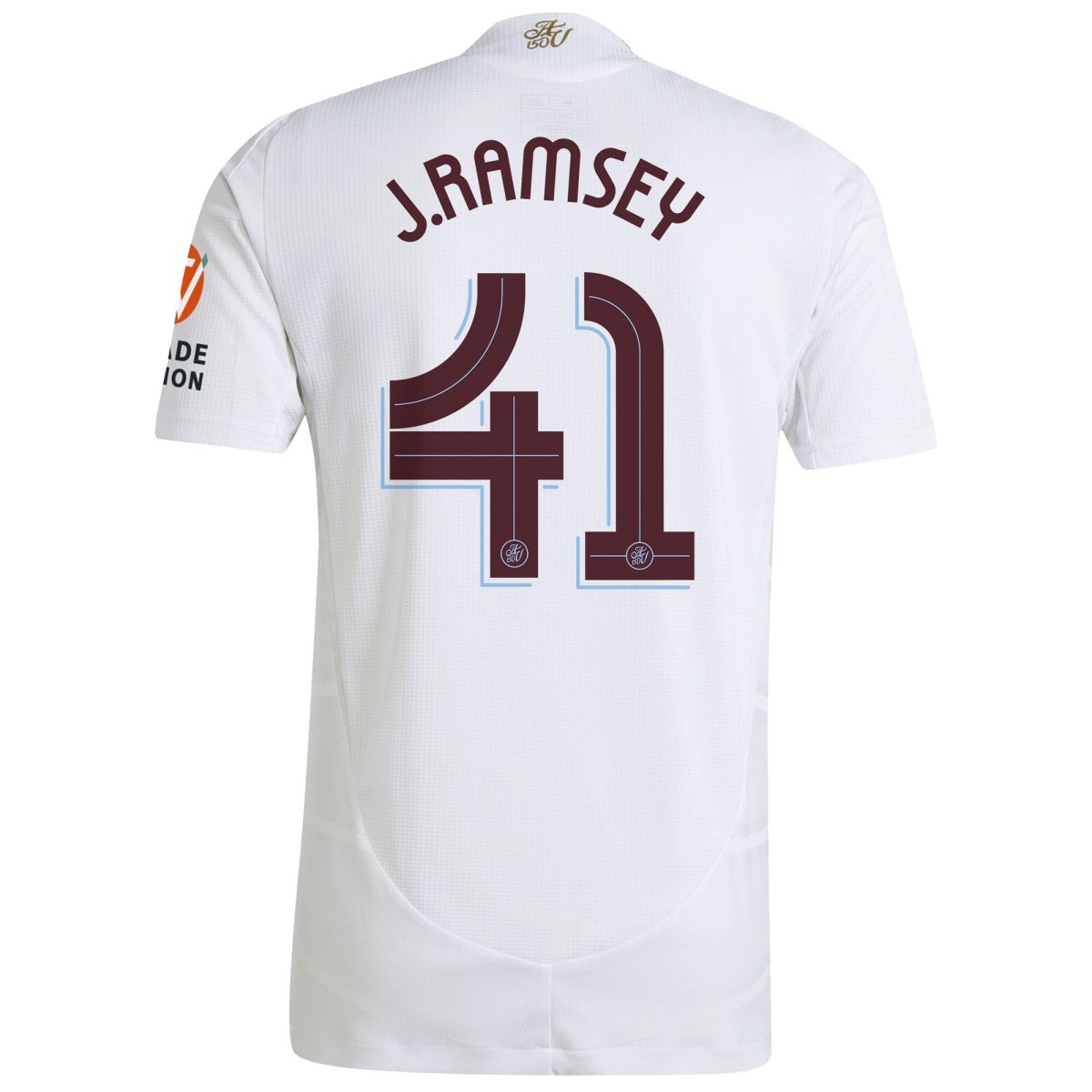 AVFC aston villa adidas away authentic shirt 2024-25 with j. ramsey 41 cup printing Collection | Official Aston Villa Kits and Apparel