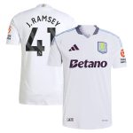 AVFC aston villa adidas away authentic shirt 2024-25 with j. ramsey 41 printing Collection | Official Aston Villa Kits and Apparel