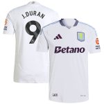 AVFC aston villa adidas away authentic shirt 2024-25 with j.duran 9 printing Collection | Official Aston Villa Kits and Apparel