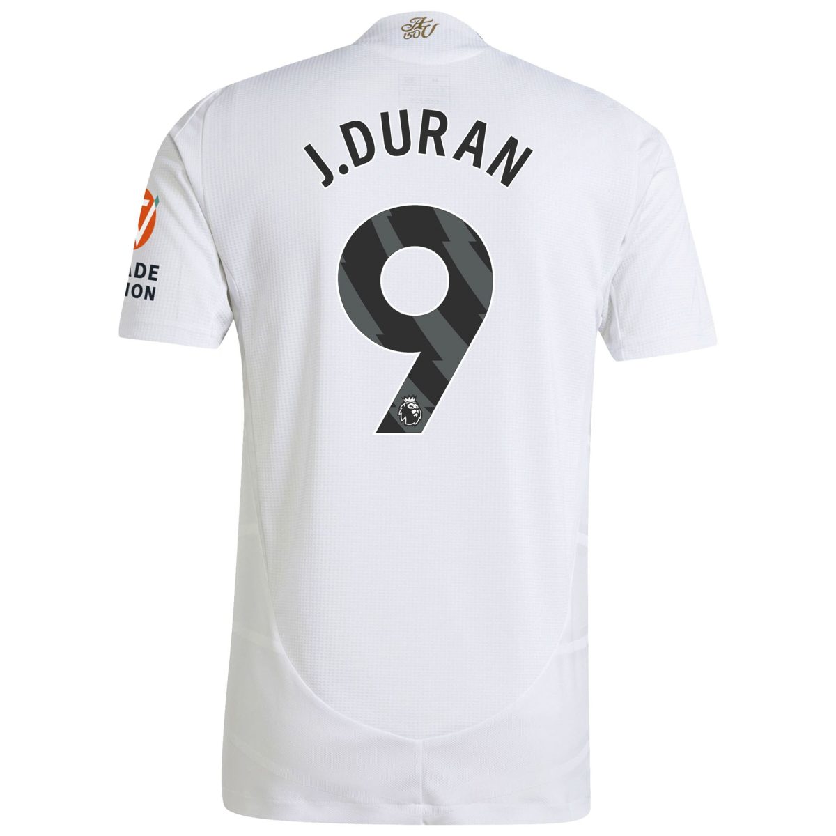 AVFC aston villa adidas away authentic shirt 2024-25 with j.duran 9 printing Collection | Official Aston Villa Kits and Apparel