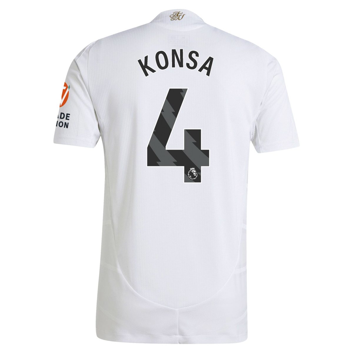 AVFC aston villa adidas away authentic shirt 2024-25 with konsa 4 printing Collection | Official Aston Villa Kits and Apparel