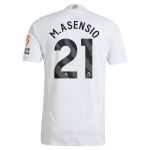 AVFC aston villa adidas away authentic shirt 2024-25 with m.asensio 21 printing Collection | Official Aston Villa Kits and Apparel