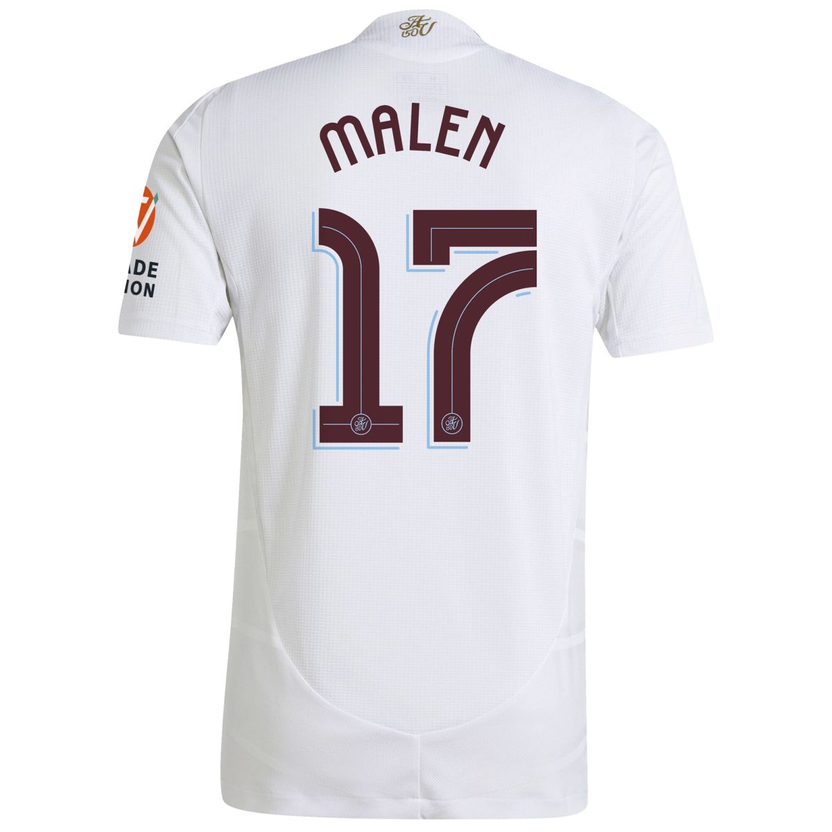 AVFC aston villa adidas away authentic shirt 2024-25 with malen 17 cup printing Collection | Official Aston Villa Kits and Apparel