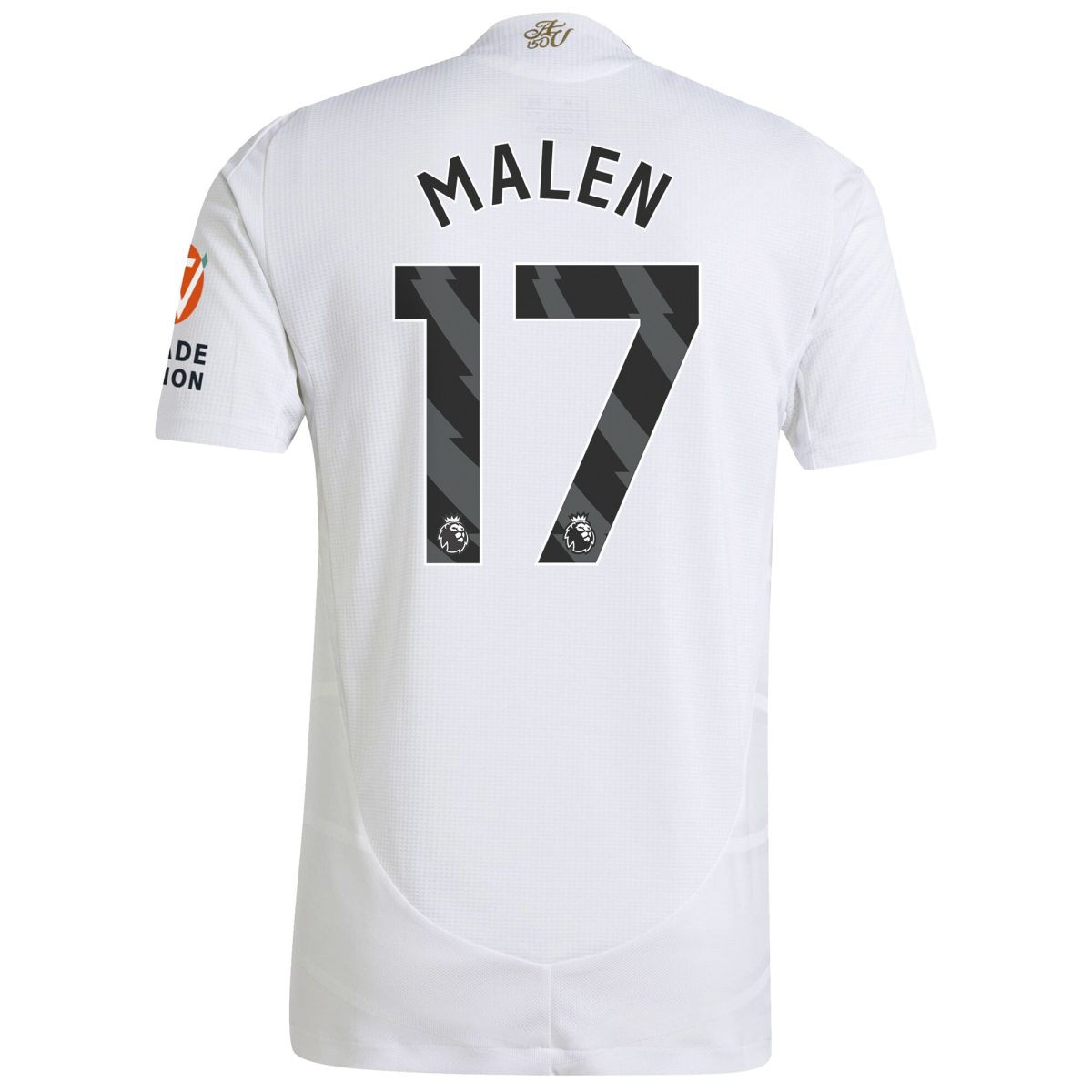 AVFC aston villa adidas away authentic shirt 2024-25 with malen 17 printing Collection | Official Aston Villa Kits and Apparel