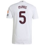 AVFC aston villa adidas away authentic shirt 2024-25 with mings 5 cup printing Collection | Official Aston Villa Kits and Apparel