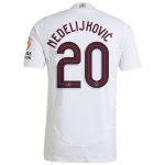 AVFC aston villa adidas away authentic shirt 2024-25 with nedeljković 20 cup printing Collection | Official Aston Villa Kits and Apparel
