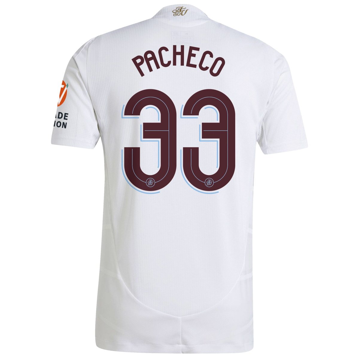 AVFC aston villa adidas away authentic shirt 2024-25 with pacheco 33 cup printing Collection | Official Aston Villa Kits and Apparel
