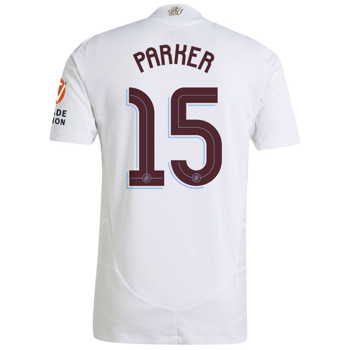 AVFC aston villa adidas away authentic shirt 2024-25 with parker 15 cup printing Collection | Official Aston Villa Kits and Apparel