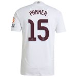 AVFC aston villa adidas away authentic shirt 2024-25 with parker 15 cup printing Collection | Official Aston Villa Kits and Apparel