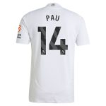 AVFC aston villa adidas away authentic shirt 2024-25 with pau 14 printing Collection | Official Aston Villa Kits and Apparel
