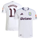 AVFC aston villa adidas away authentic shirt 2024-25 with robinson 11 cup printing Collection | Official Aston Villa Kits and Apparel