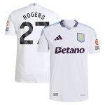 AVFC aston villa adidas away authentic shirt 2024-25 with rogers 27 printing Collection | Official Aston Villa Kits and Apparel