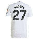 AVFC aston villa adidas away authentic shirt 2024-25 with rogers 27 printing Collection | Official Aston Villa Kits and Apparel