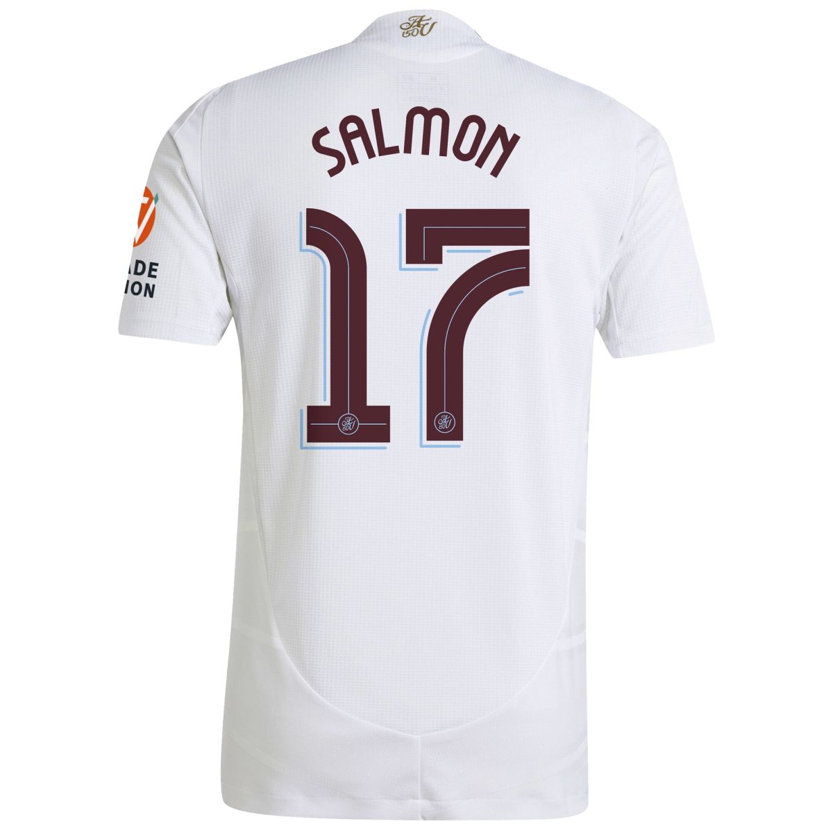 AVFC aston villa adidas away authentic shirt 2024-25 with salmon 17 cup printing Collection | Official Aston Villa Kits and Apparel