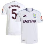 AVFC aston villa adidas away authentic shirt 2024-25 with staniforth 5 cup printing Collection | Official Aston Villa Kits and Apparel