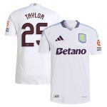 AVFC aston villa adidas away authentic shirt 2024-25 with taylor 25 cup printing Collection | Official Aston Villa Kits and Apparel