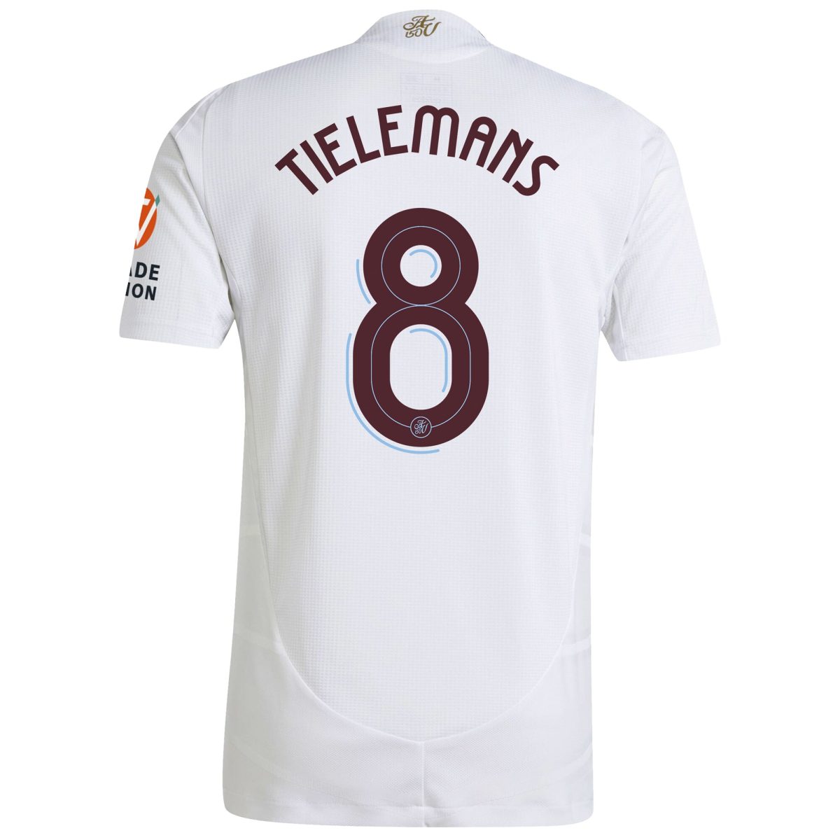 AVFC aston villa adidas away authentic shirt 2024-25 with tielemans 8 cup printing Collection | Official Aston Villa Kits and Apparel