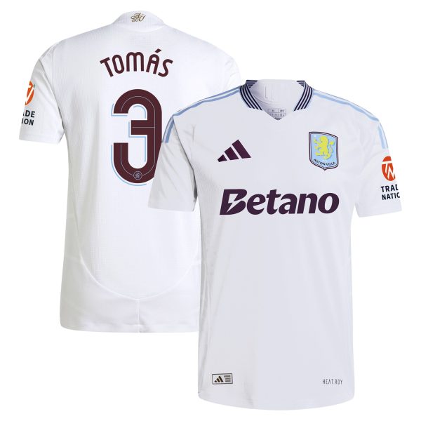 AVFC aston villa adidas away authentic shirt 2024-25 with tomás 3 cup printing Collection | Official Aston Villa Kits and Apparel