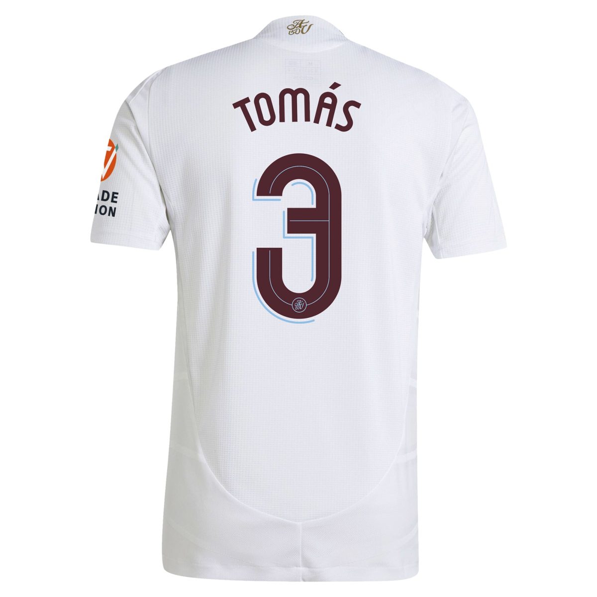 AVFC aston villa adidas away authentic shirt 2024-25 with tomás 3 cup printing Collection | Official Aston Villa Kits and Apparel