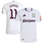 AVFC aston villa adidas away authentic shirt 2024-25 with watkins 11 cup printing Collection | Official Aston Villa Kits and Apparel