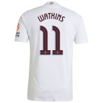AVFC aston villa adidas away authentic shirt 2024-25 with watkins 11 cup printing Collection | Official Aston Villa Kits and Apparel