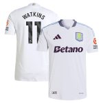 AVFC aston villa adidas away authentic shirt 2024-25 with watkins 11 printing Collection | Official Aston Villa Kits and Apparel