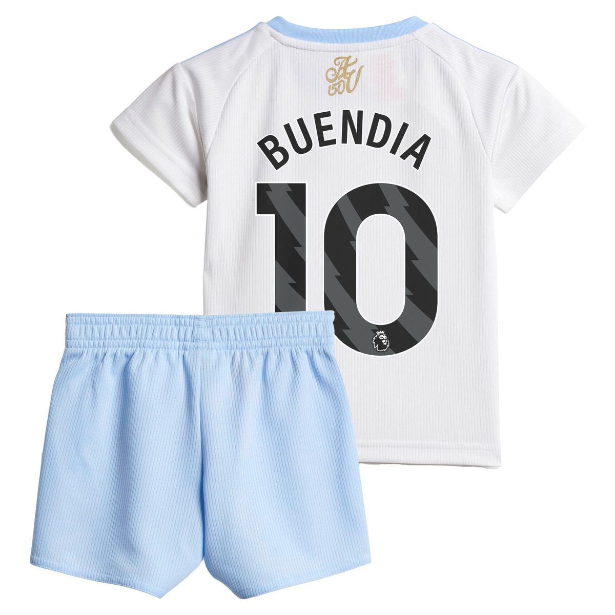 AVFC aston villa adidas away baby kit 2024-25 with buendia 10 printing Collection | Official Aston Villa Kits and Apparel
