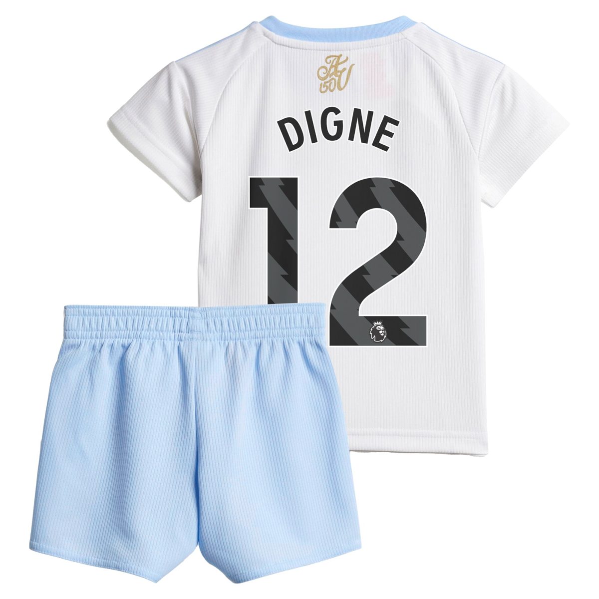 AVFC aston villa adidas away baby kit 2024-25 with digne 12 printing Collection | Official Aston Villa Kits and Apparel