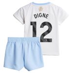 AVFC aston villa adidas away baby kit 2024-25 with digne 12 printing Collection | Official Aston Villa Kits and Apparel