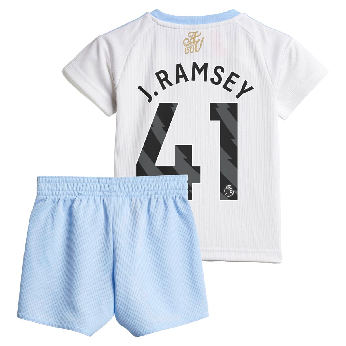 AVFC aston villa adidas away baby kit 2024-25 with j. ramsey 41 printing Collection | Official Aston Villa Kits and Apparel