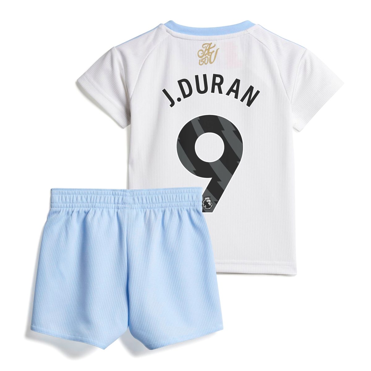 AVFC aston villa adidas away baby kit 2024-25 with j.duran 9 printing Collection | Official Aston Villa Kits and Apparel