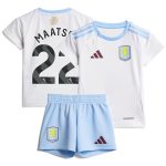 AVFC aston villa adidas away baby kit 2024-25 with maatsen 22 printing Collection | Official Aston Villa Kits and Apparel
