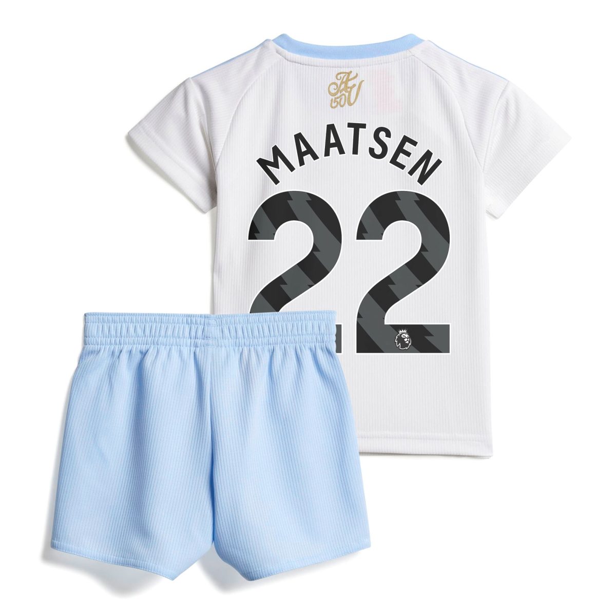 AVFC aston villa adidas away baby kit 2024-25 with maatsen 22 printing Collection | Official Aston Villa Kits and Apparel