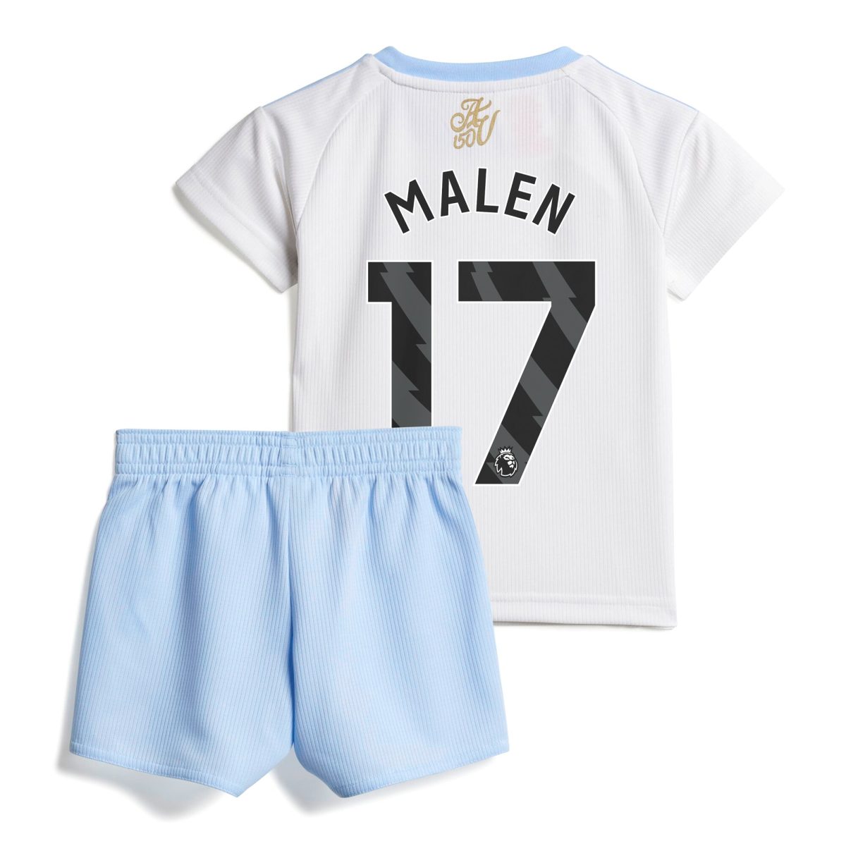 AVFC aston villa adidas away baby kit 2024-25 with malen 17 printing Collection | Official Aston Villa Kits and Apparel